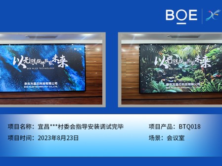 潛江宜昌***村委會指導安裝調試完畢