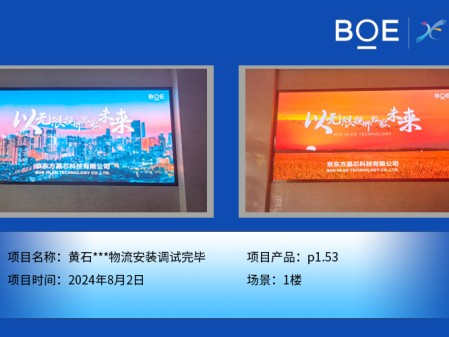 湖北黃石***物流安裝調(diào)試完畢