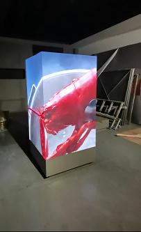 神農(nóng)架東西湖P2.0安裝完畢   尺寸：0.96x1.6x3   像素點(diǎn)：1440x800