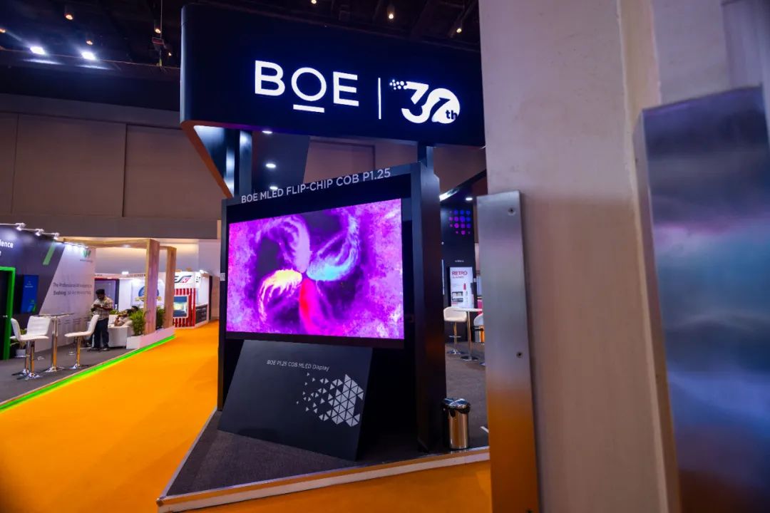 湖北BOE MLED COB卓越畫質(zhì)亮相國(guó)際舞臺(tái)